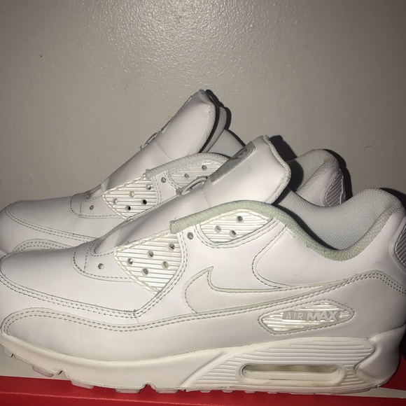 COPY - WHITE AIR MAX 90 LEATHER - Picture 3 of 4